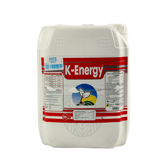 K-Energy - Bitkisel Menşeli Sıvı Organik Gübre Çözeltisi - 20LT