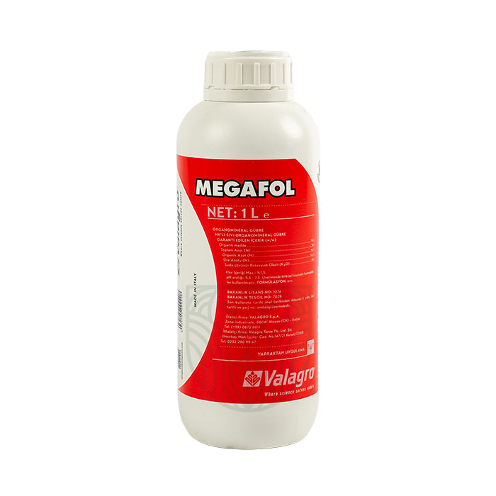 Valagro - Megafol - Organomineral Gübre - NK Sıvı Organomineral Gübre - 1LT