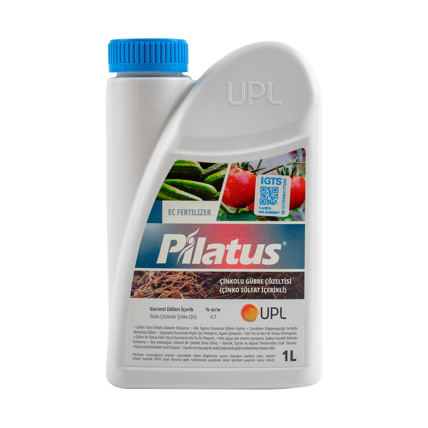 PİLATUS- Çinkolu Gübre Çözeltisi 1 L