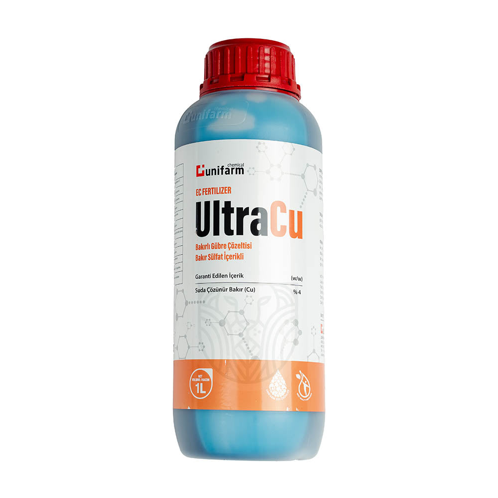 Unifarm - ULTRA Cu - Bakırlı Gübre Çözeltisi - 1 Lt