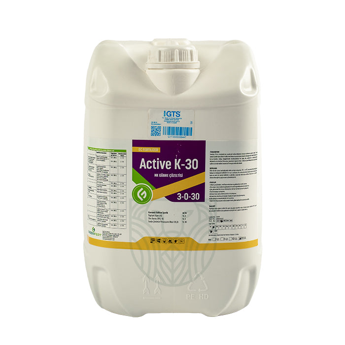 Active  K-30 - 3-0-30 - NK Gübre Çözeltisi