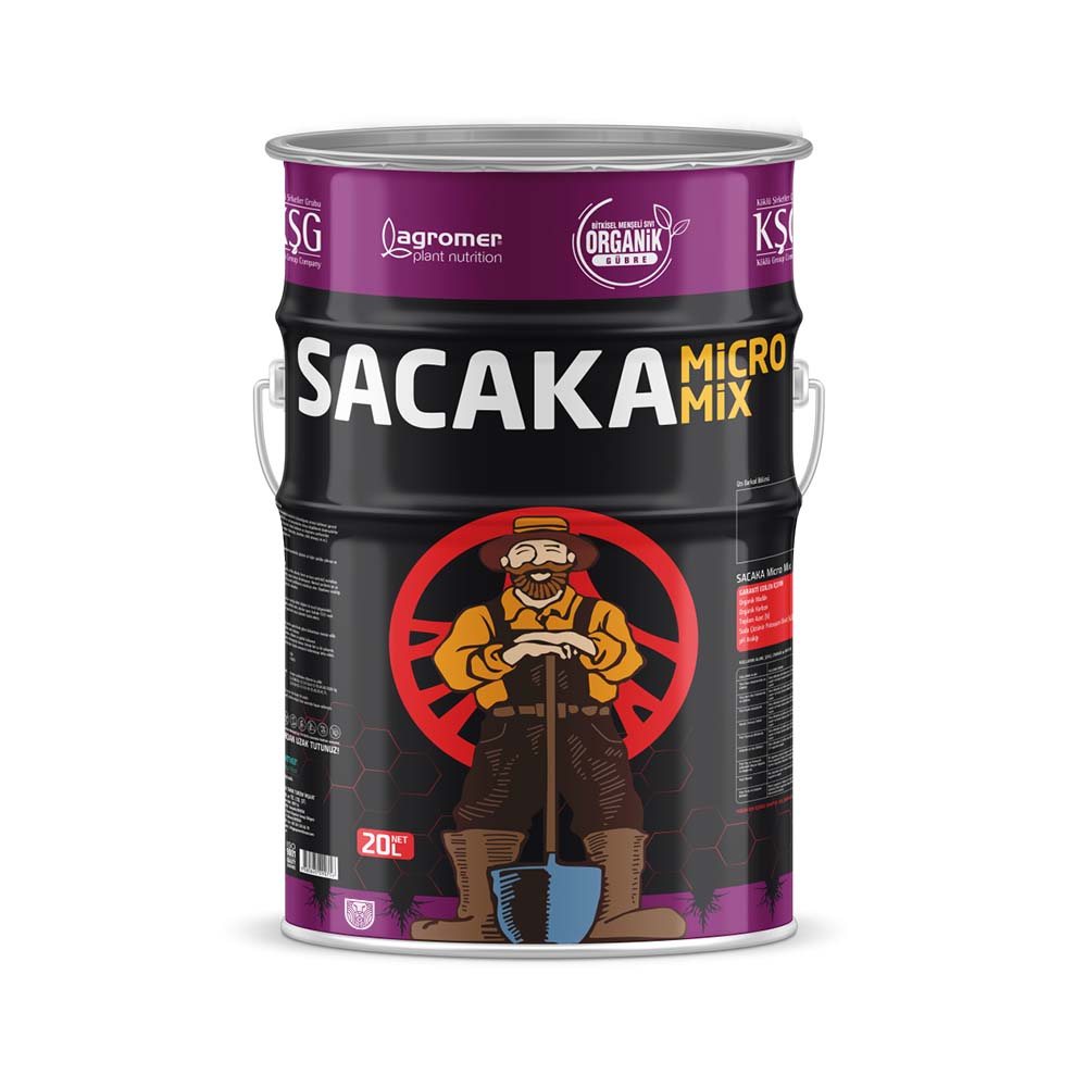 Agromer Biosan - Sacaka Micro Mix Sıvı Fulvik Asit - 20 Lt
