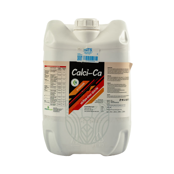 Calci - Ca - EC Fertilizer - Kalsiyum Nitrat Çözeltisi - 20lt