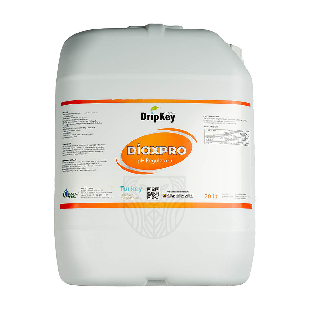 Dripkey - Dioxpro - Ph Regulatörü Klordioksit - 20 Lt