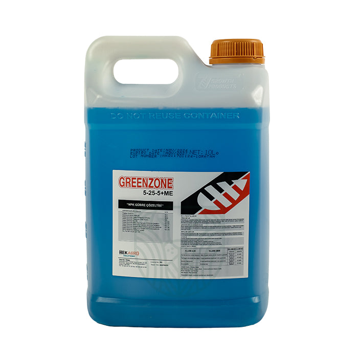 Greenzone - 5-25-5+ME - NPK Gübre Çözeltisi - 10LT