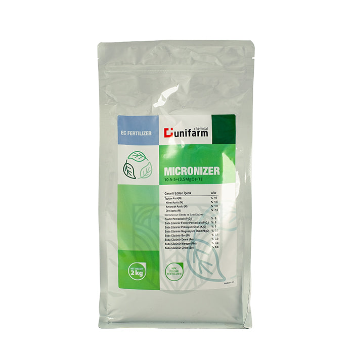 Unıfarm - Micronizer - 10-5-5+(3,5 MgO)+ TE - 2KG