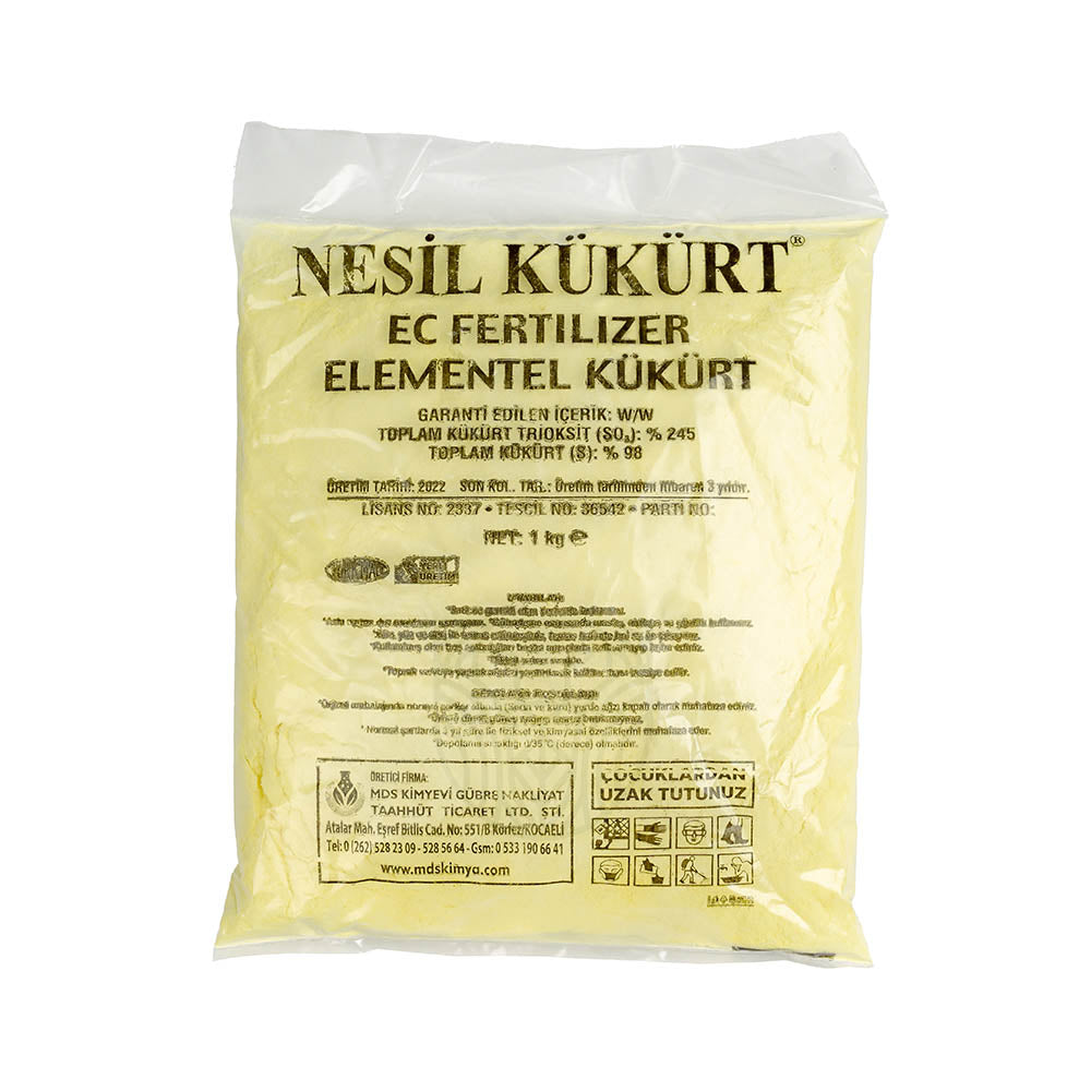 Nesil - Toz Elementel Kükürt - 1 Kg