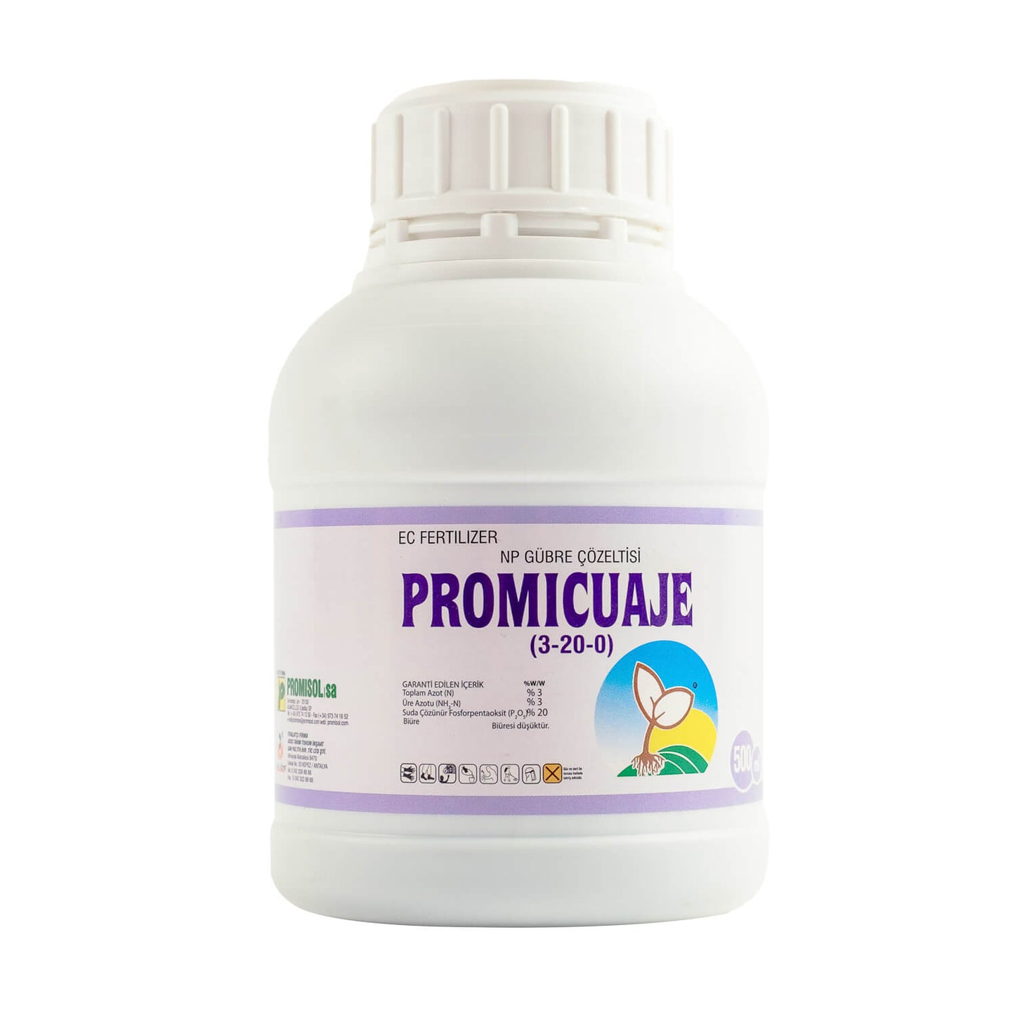 PROMICUAJE 3-20-0 NP Gübre Çözeltisi 500 ml