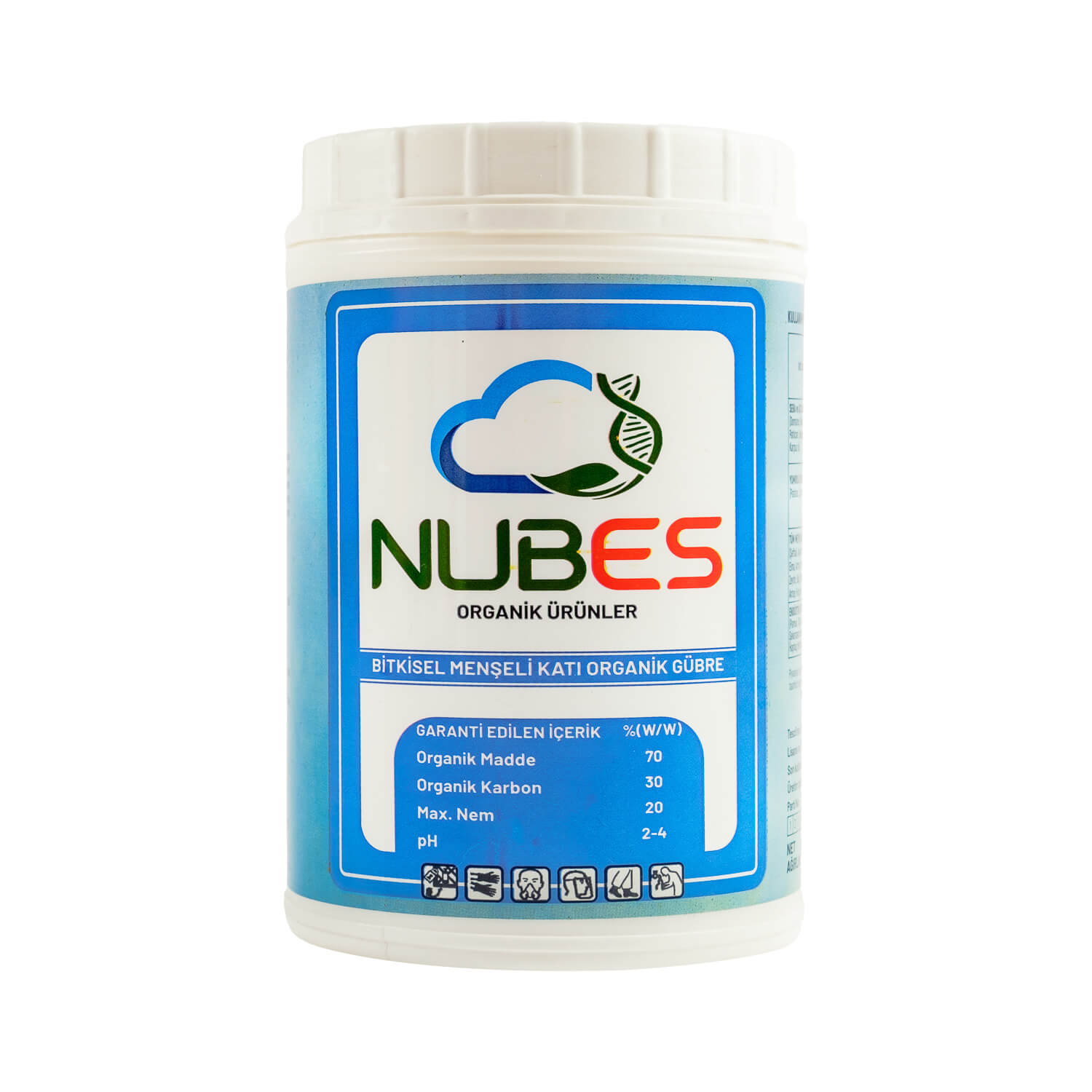 NUBES- Bitkisel Menşeli Katı Organik Gübre 1 KG