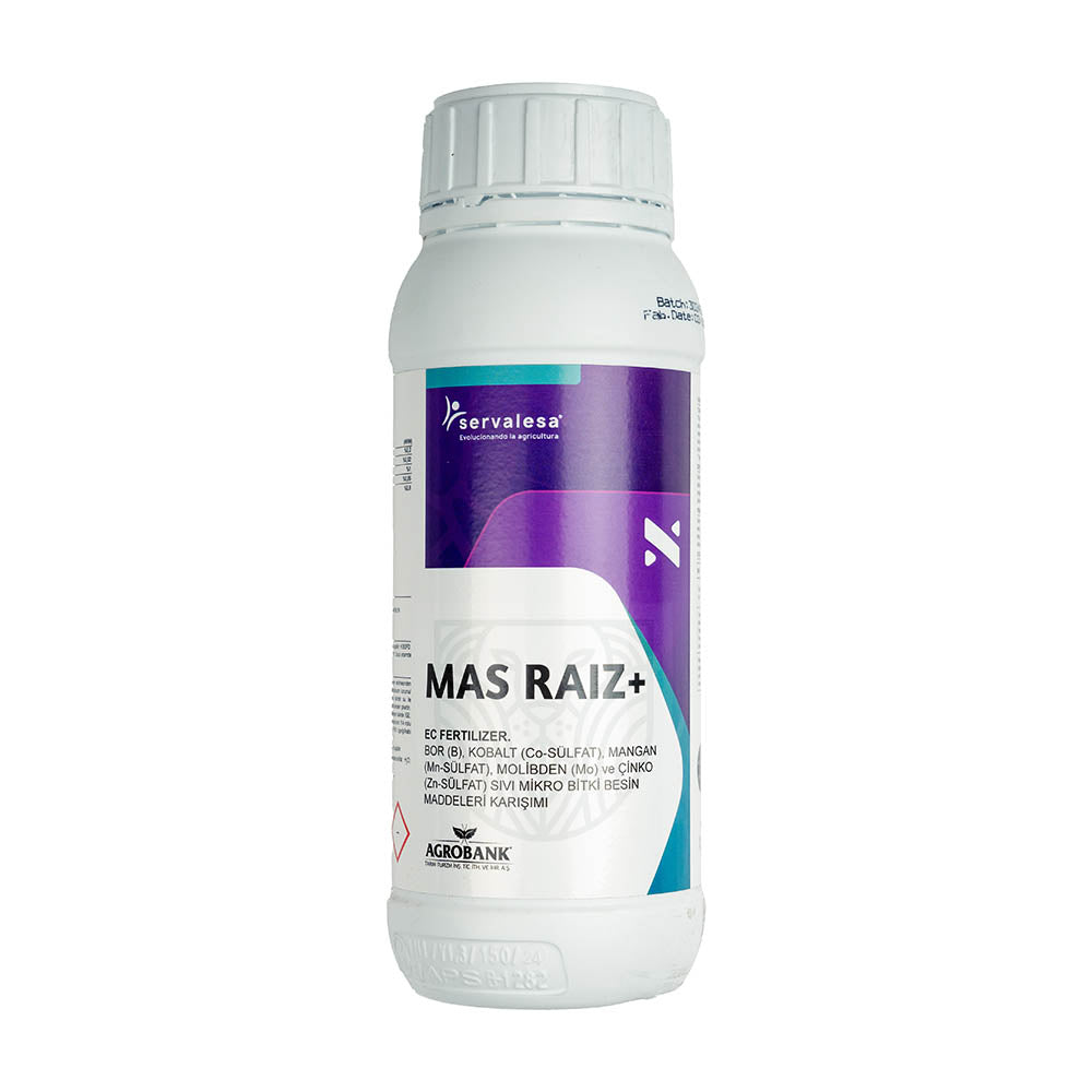 Servalesa - MAS RAIZ+ - İz Elementler, Kobalt, Molibden - 0.5 Lt