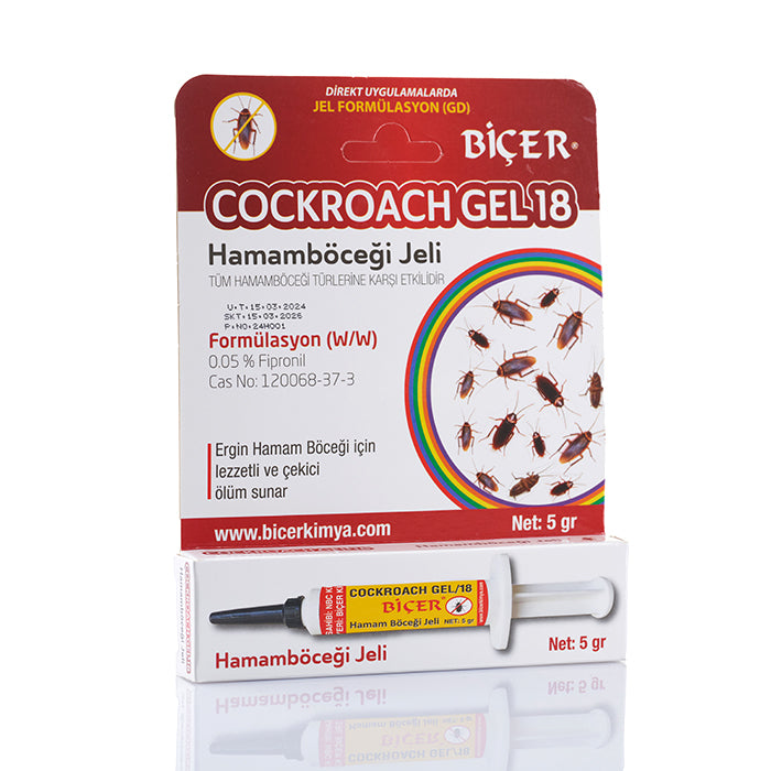 Biçer Cockroach Gel 18 - Hamam Böceği Jeli - 5 Gr