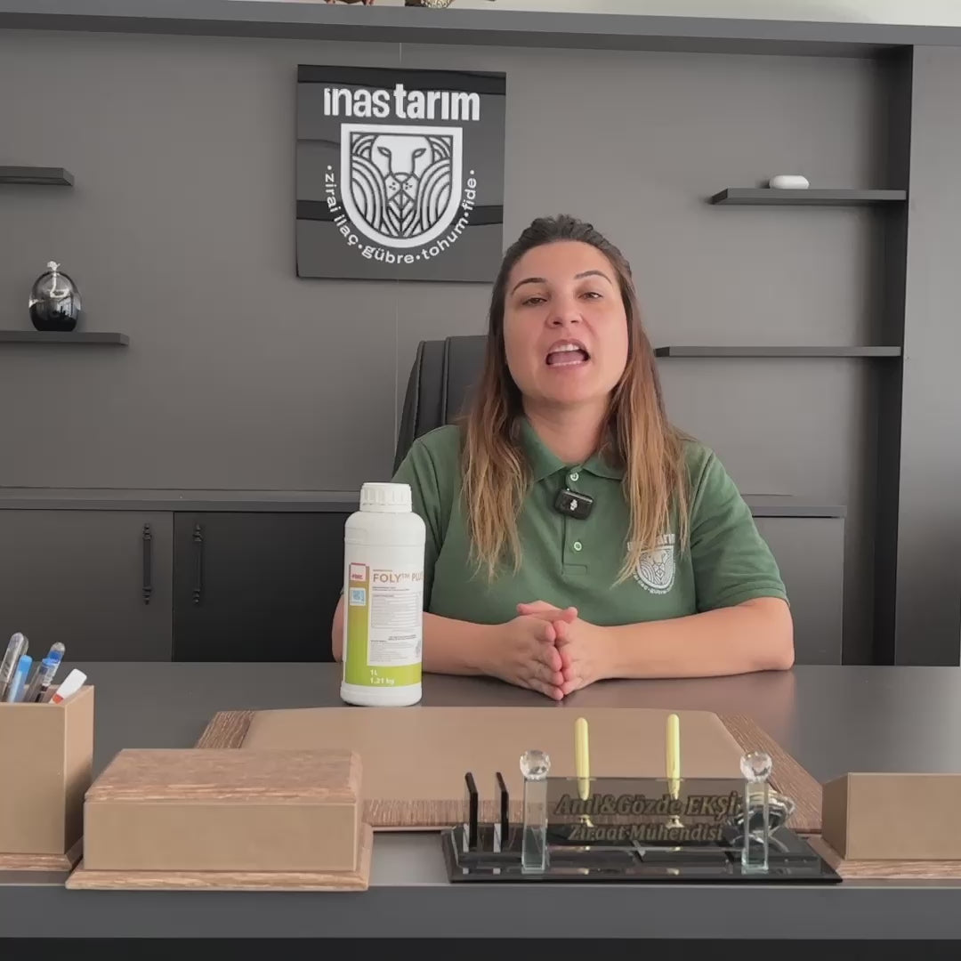 FMC - Foly Plus - İz Element Katkılı Sıvı Organomineral Gübre - 1 Lt