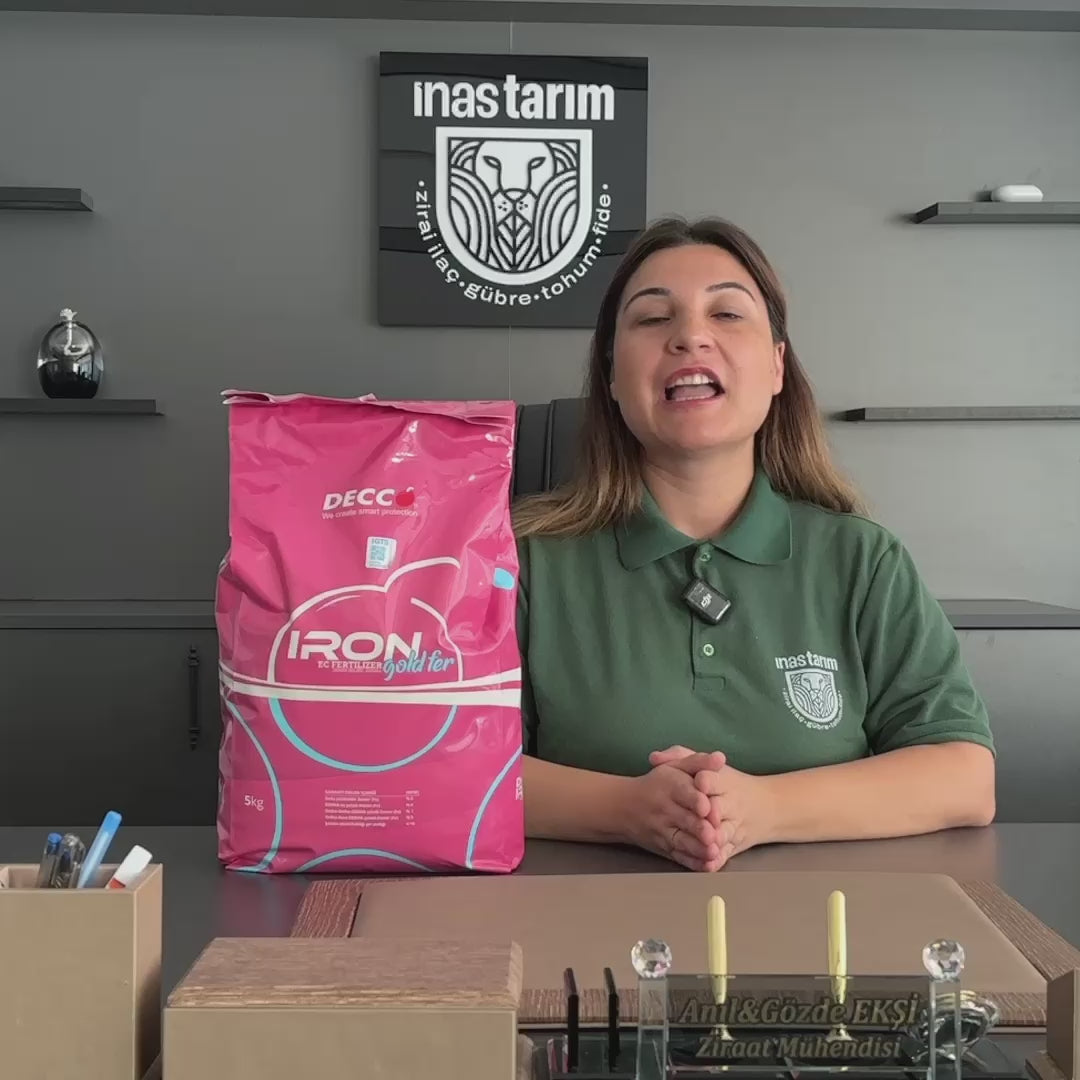 Decco - Iron Gold Fer - Demir Şelatı - EDDHA - 5 Kg